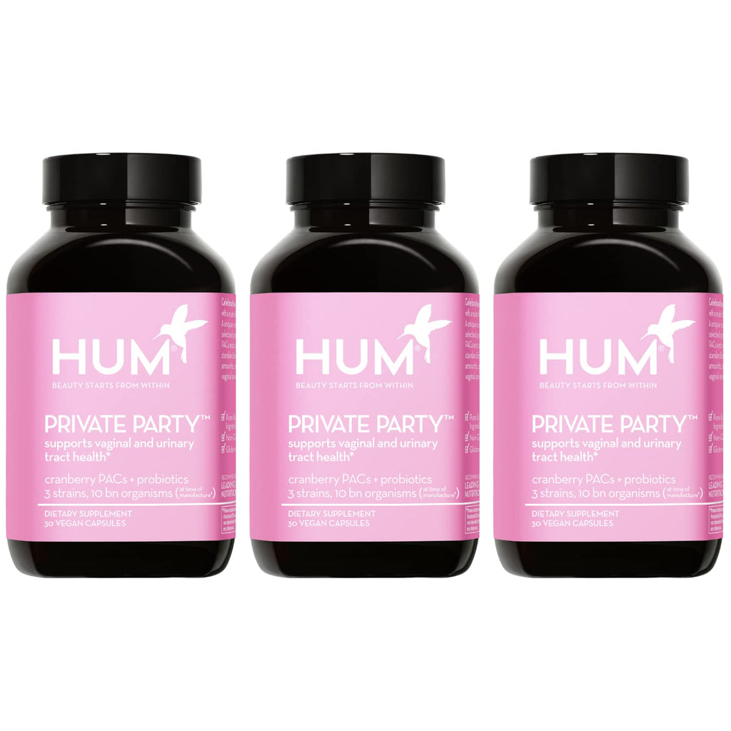 HUM Vaginal Probiotics for Women with Cranberry & Lactobacillus