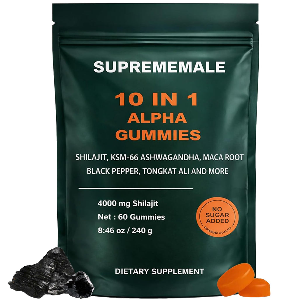 SupremeMale Alpha Gummies for Men | Energy & Vitality

