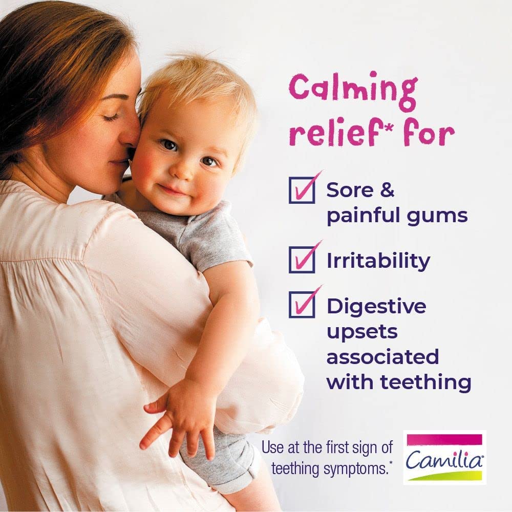 Boiron Camilia Teething Drops for Babies - Plant-Based

