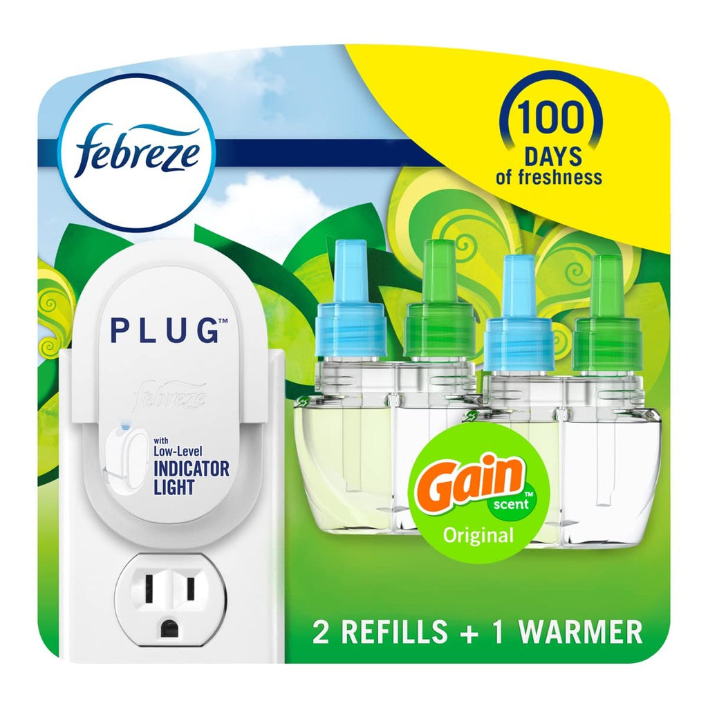 Febreze Fade Defy PLUG Kit Odor-Fighting Air Freshener