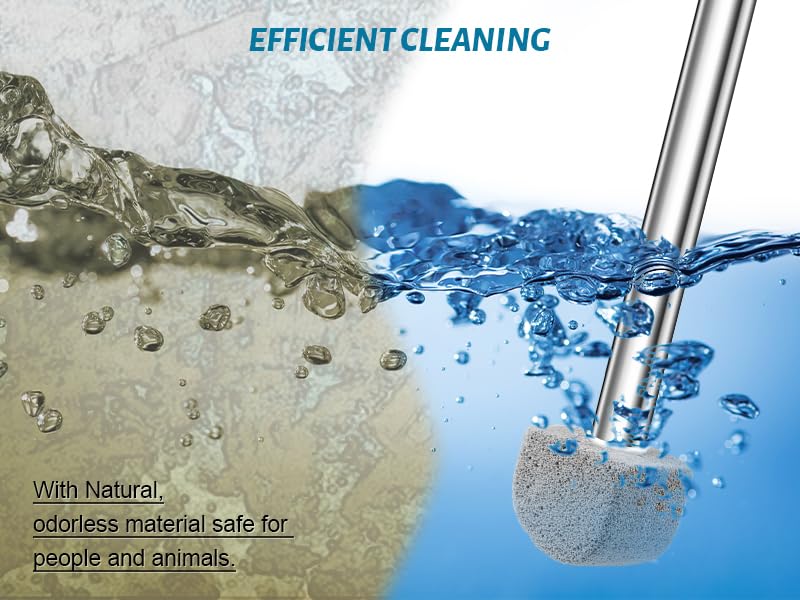 YINGMORE Pumice Stone Toilet Bowl Cleaner with Long Handle

