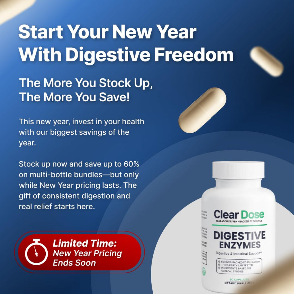 ClearDose Digestive Enzymes with Probiotics


