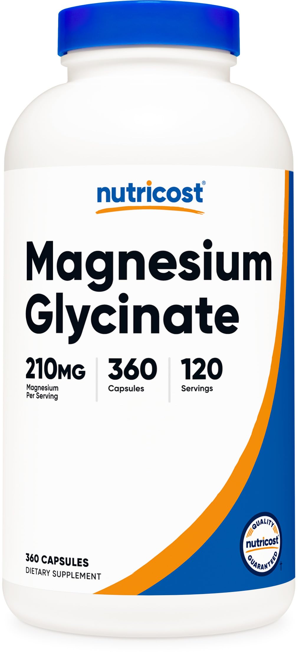 Nutricost Magnesium Glycinate Capsules - Gentle Absorption

