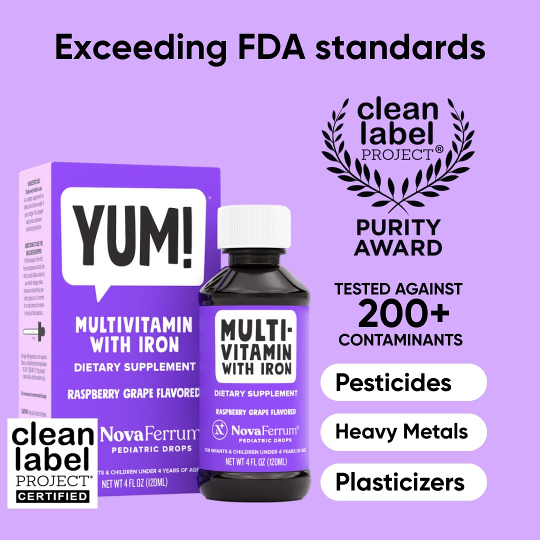 NovaFerrum Yum Multivitamin with Iron for Infants

