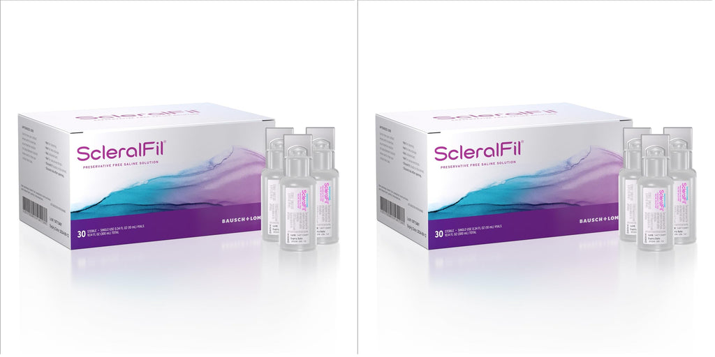 Bausch + Lomb ScleralFil Preservative Free Saline Solution for Contact Lenses