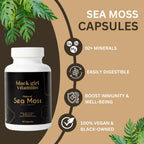 Black Girl Vitamins Sea Moss Capsules | Mineral Rich

