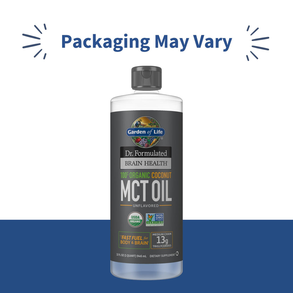 Garden of Life MCT Oil for Brain Health - Organic Coconut

