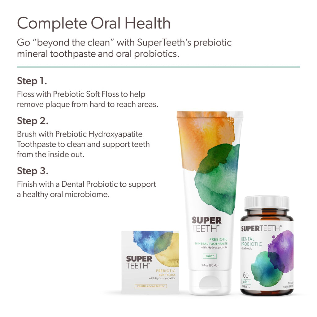 SuperTeeth Oral Probiotics Chewables for Fresh Breath

