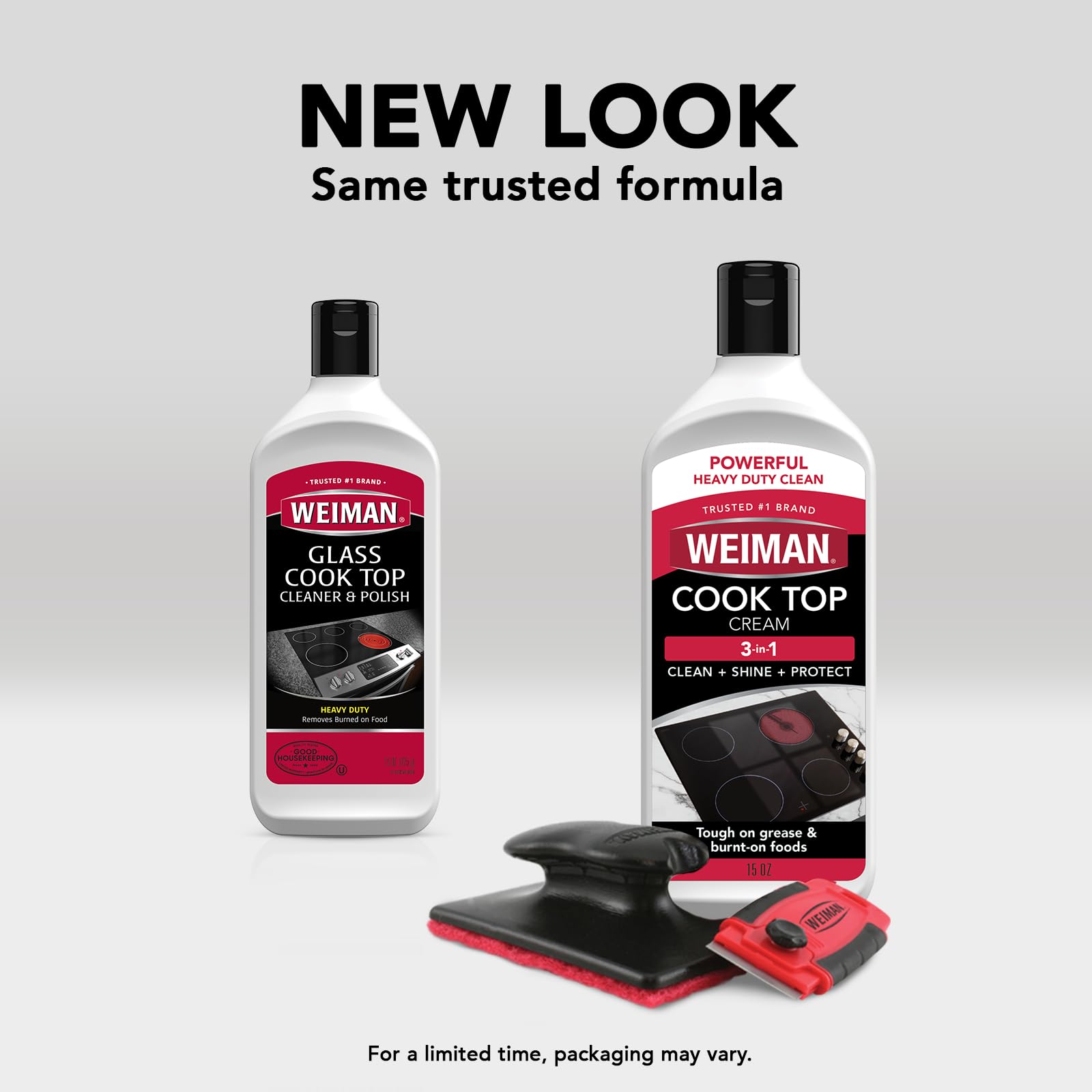 Weiman Glass & Ceramic Cooktop Cleaner Kit - Induction Safe

