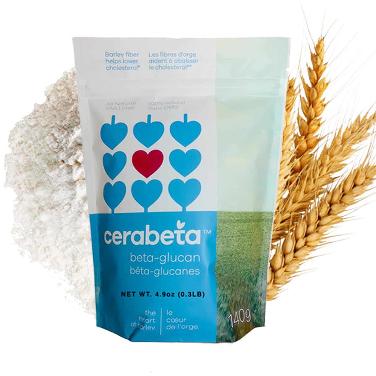 Cerabeta Barley Beta-Glucan Fiber Powder

