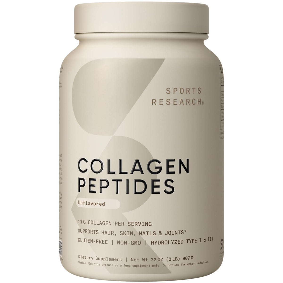 Sports Research Bovine Colostrum Powder – Easy to Mix, Single-Ingredient Immunity Support