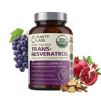 Purity Labs Trans-Resveratrol Supplement - Wellness Support

