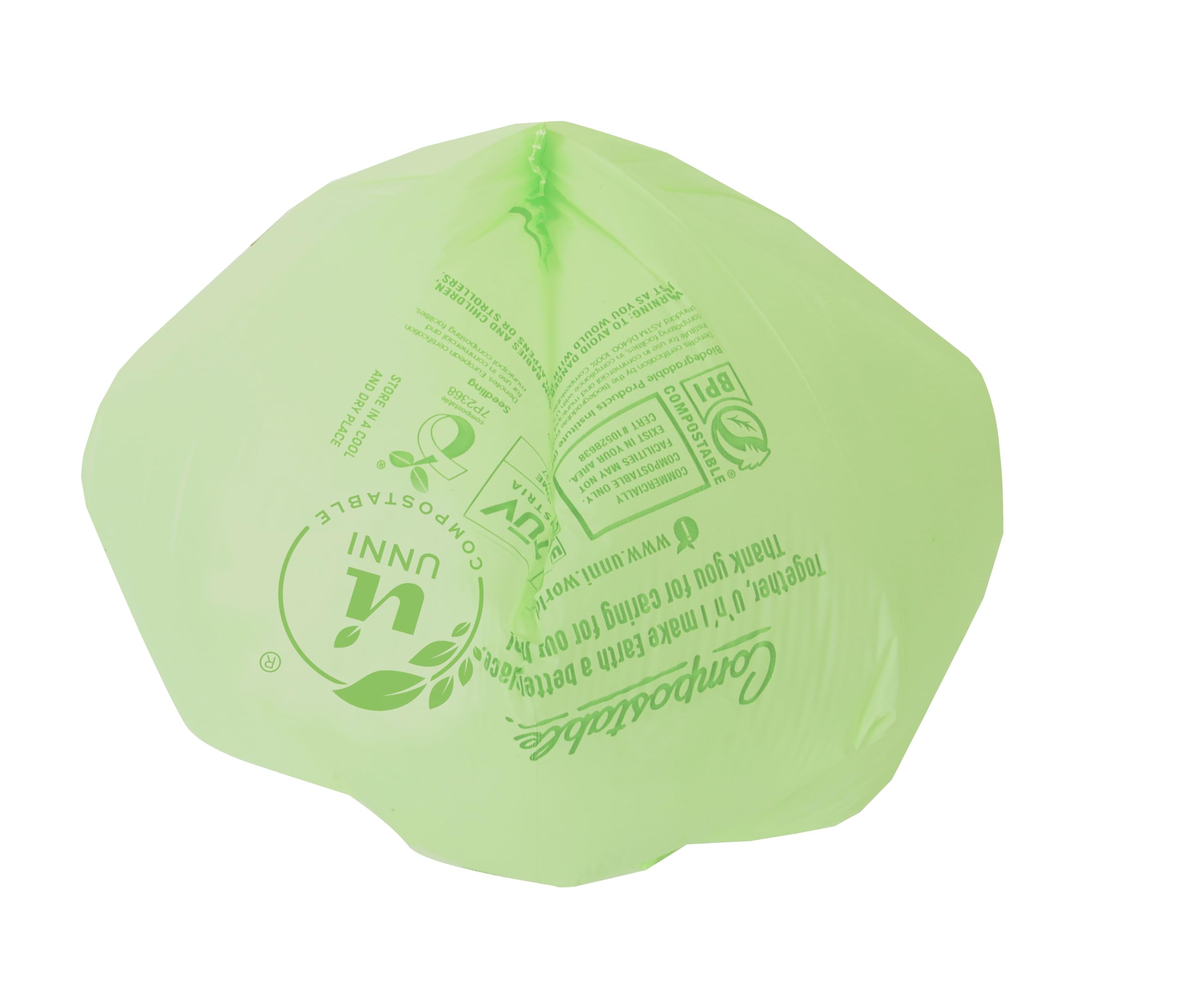 Unni Compostable Trash Bags - Extra Thick Liners

