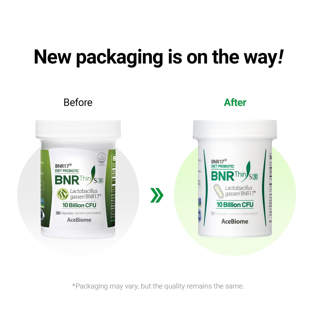 BNRThin Probiotic Lactobacillus gasseri BNR17 10 Billion CFU

