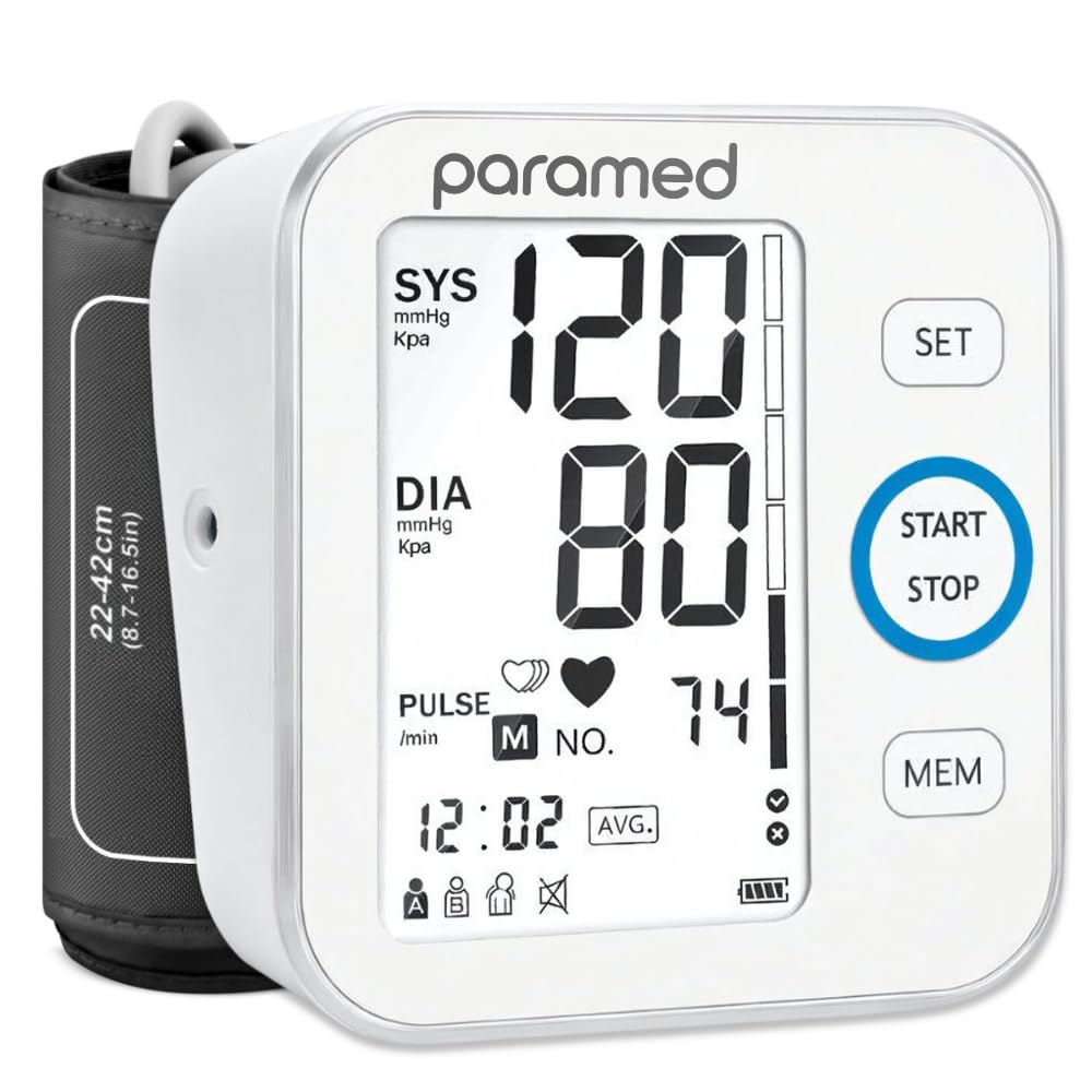 Paramed Blood Pressure Monitor Automatic – Large Display

