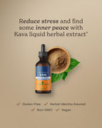 Herb Pharm Kava Root Liquid Extract Calming Support

