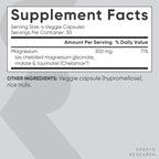 Sports Research Chelated Magnesium Complex - Supplement

