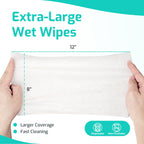 SUNKISS TrustPlus Wet Wipes for Adults No Rinse

