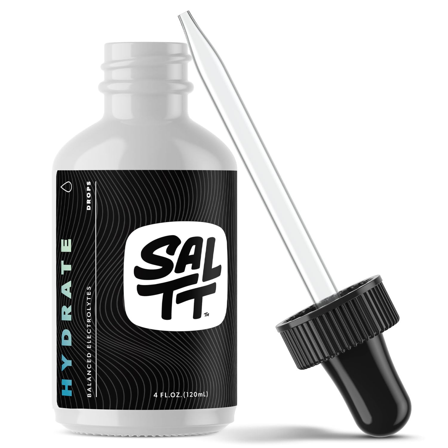 SALTT Hydrate Electrolyte Drops Unflavored Hydration