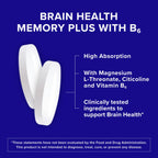 Qunol Brain Health Memory Citicoline & Magnesium L-Threonate

