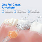 usmile C30 Cordless Water Flosser - 300ml Tank, 5 Levels

