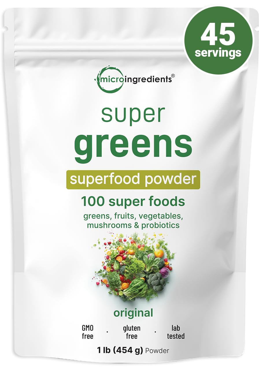 Micro Ingredients Super Greens Powder | Plant-Based

