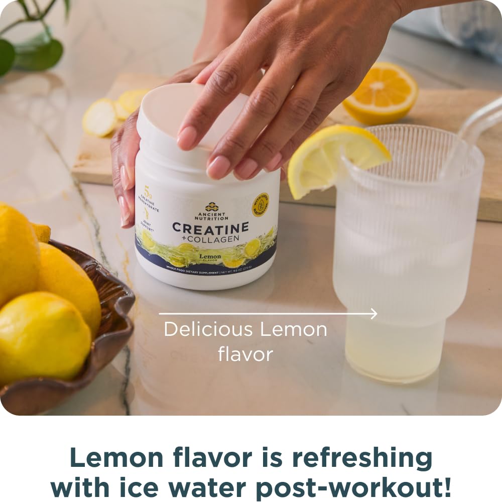 Ancient Nutrition Creatine + Collagen + Electrolytes

