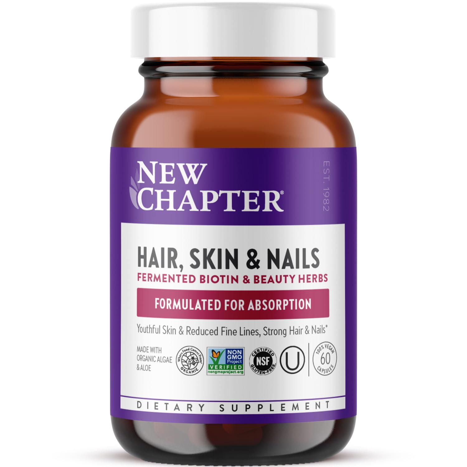 New Chapter Biotin Supplement for Hair Skin Nails

