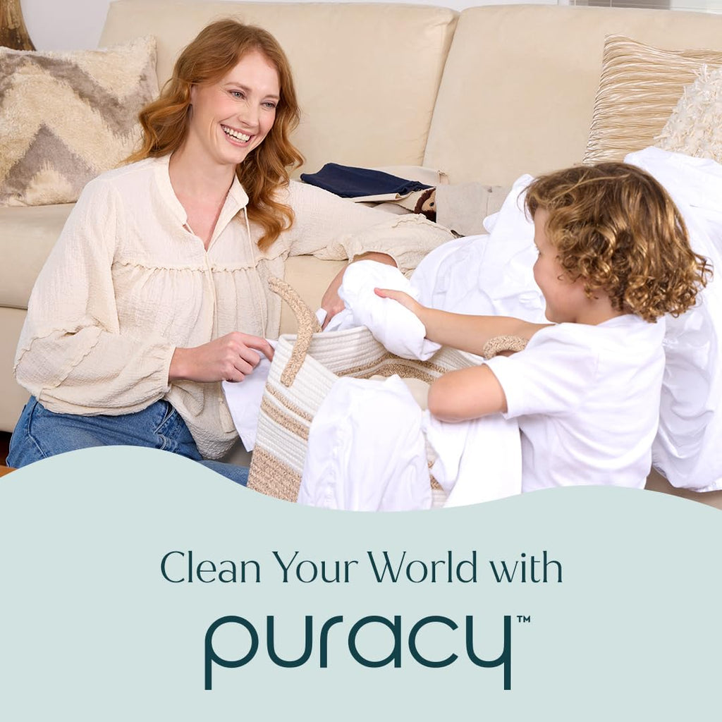 Puracy Dishwasher Pods - Natural Enzyme-Powered Dish Tabs

