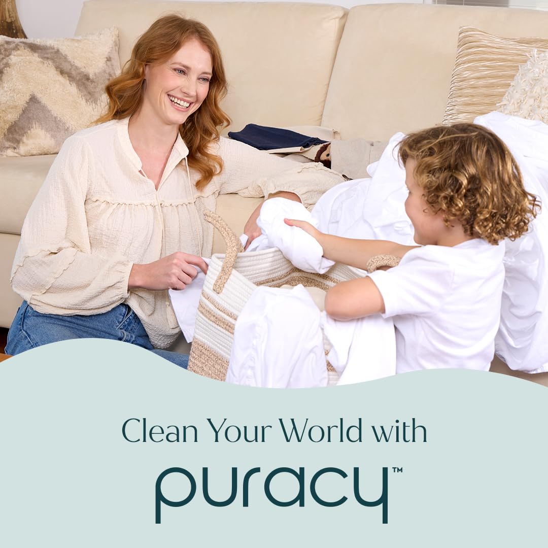 Puracy Dishwasher Pods - Natural Enzyme-Powered Dish Tabs

