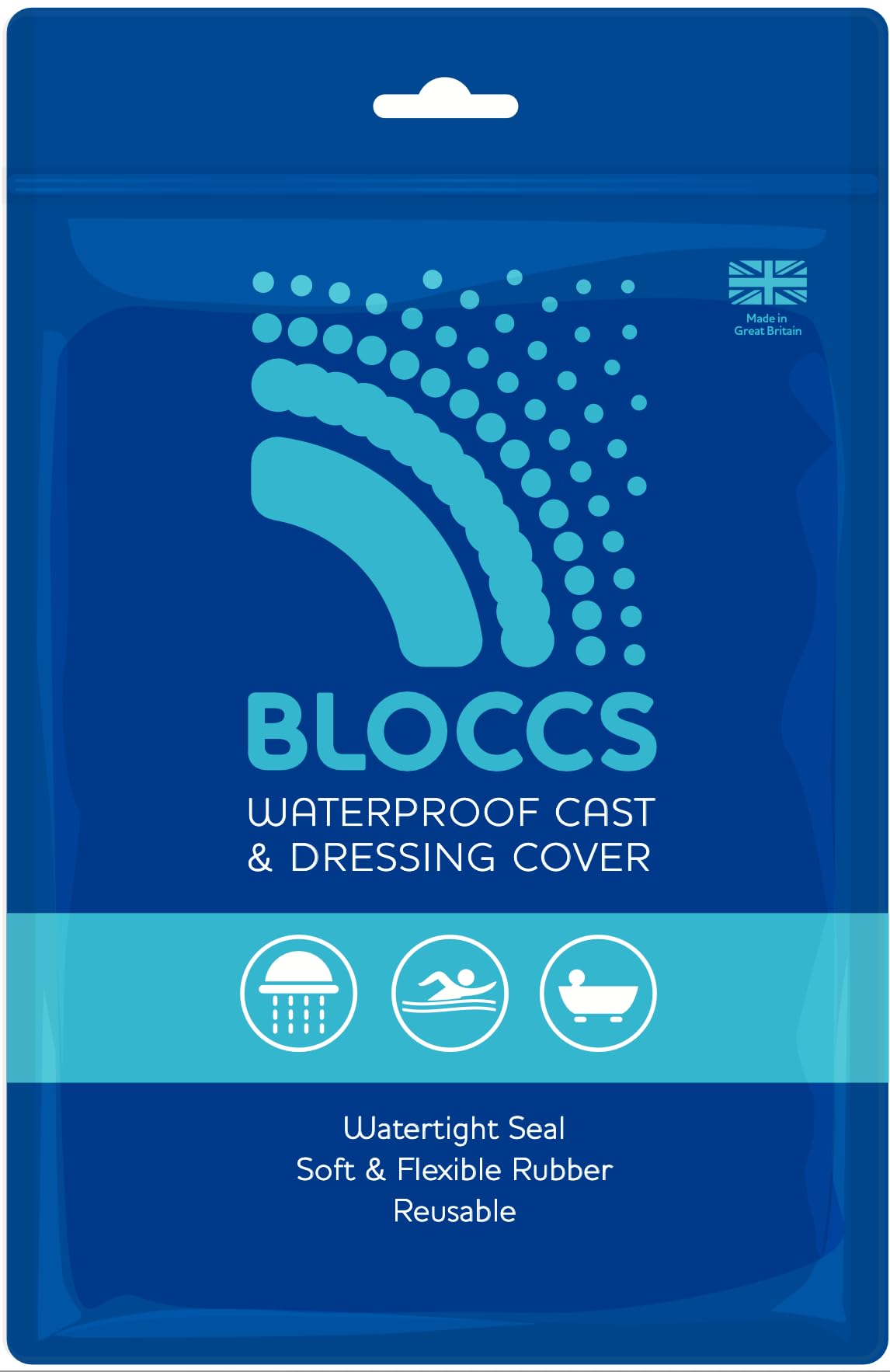 Bloccs Waterproof Arm Cast Cover | Shower and Bath

