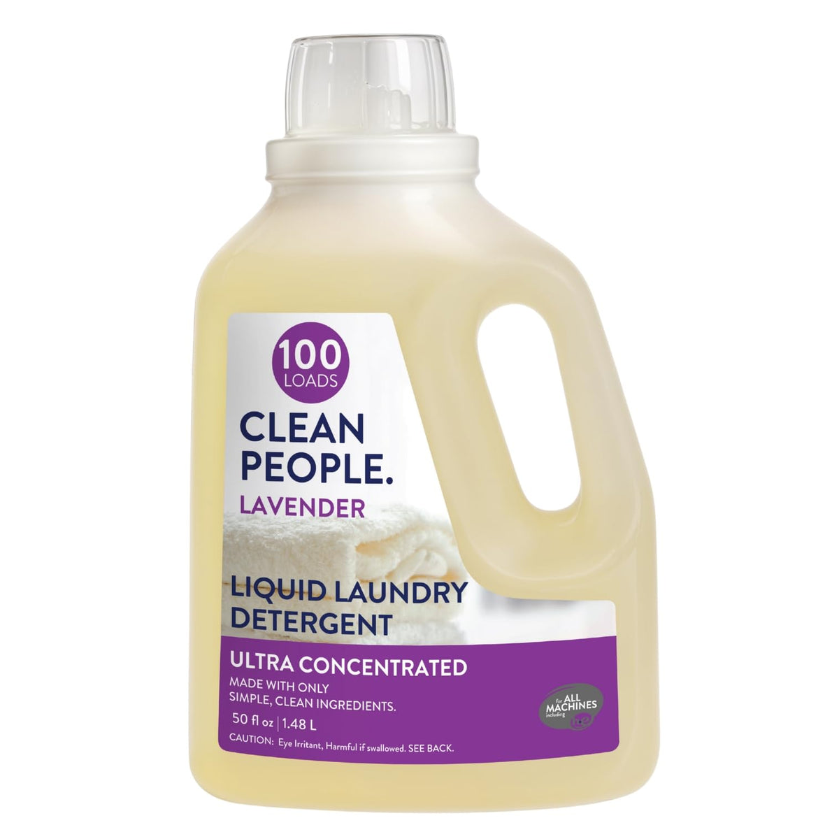 The Clean People Liquid Laundry Detergent - Ultra Concentrated, 50 oz