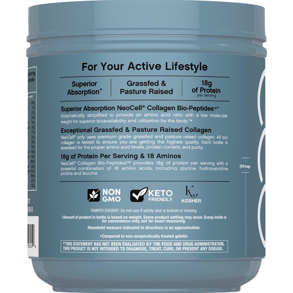 NeoCell Collagen Peptides Powder for Hair Skin Nails


