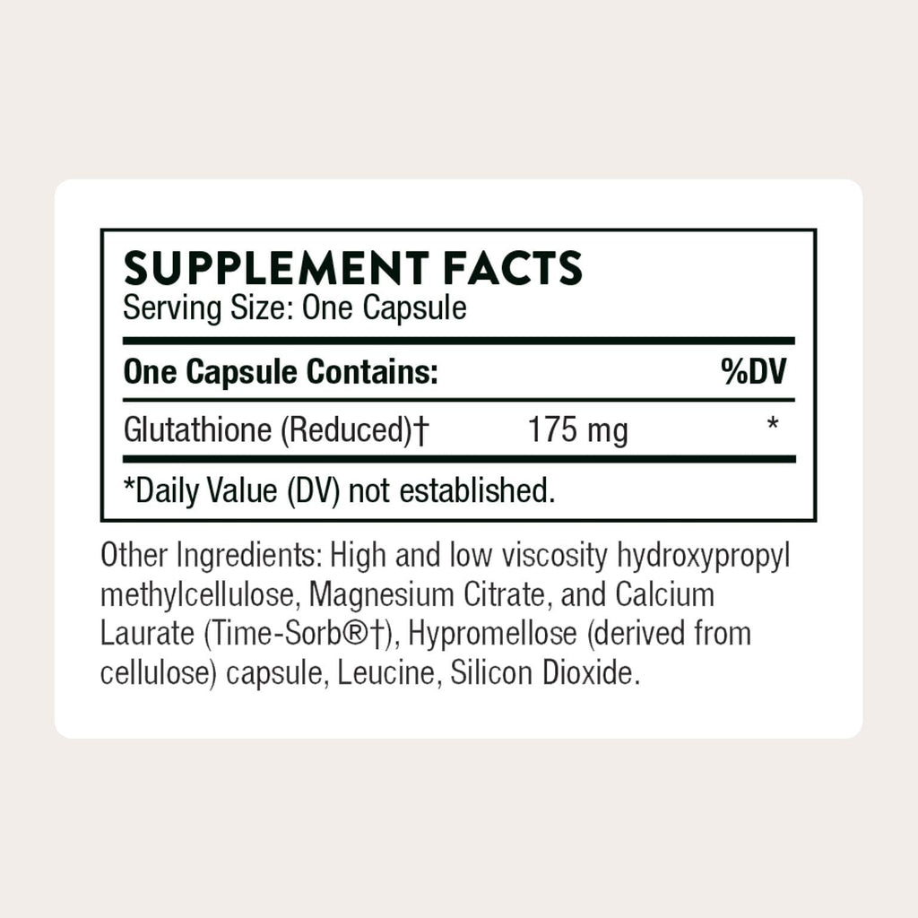 Thorne Glutathione Supplement for Antioxidant Support

