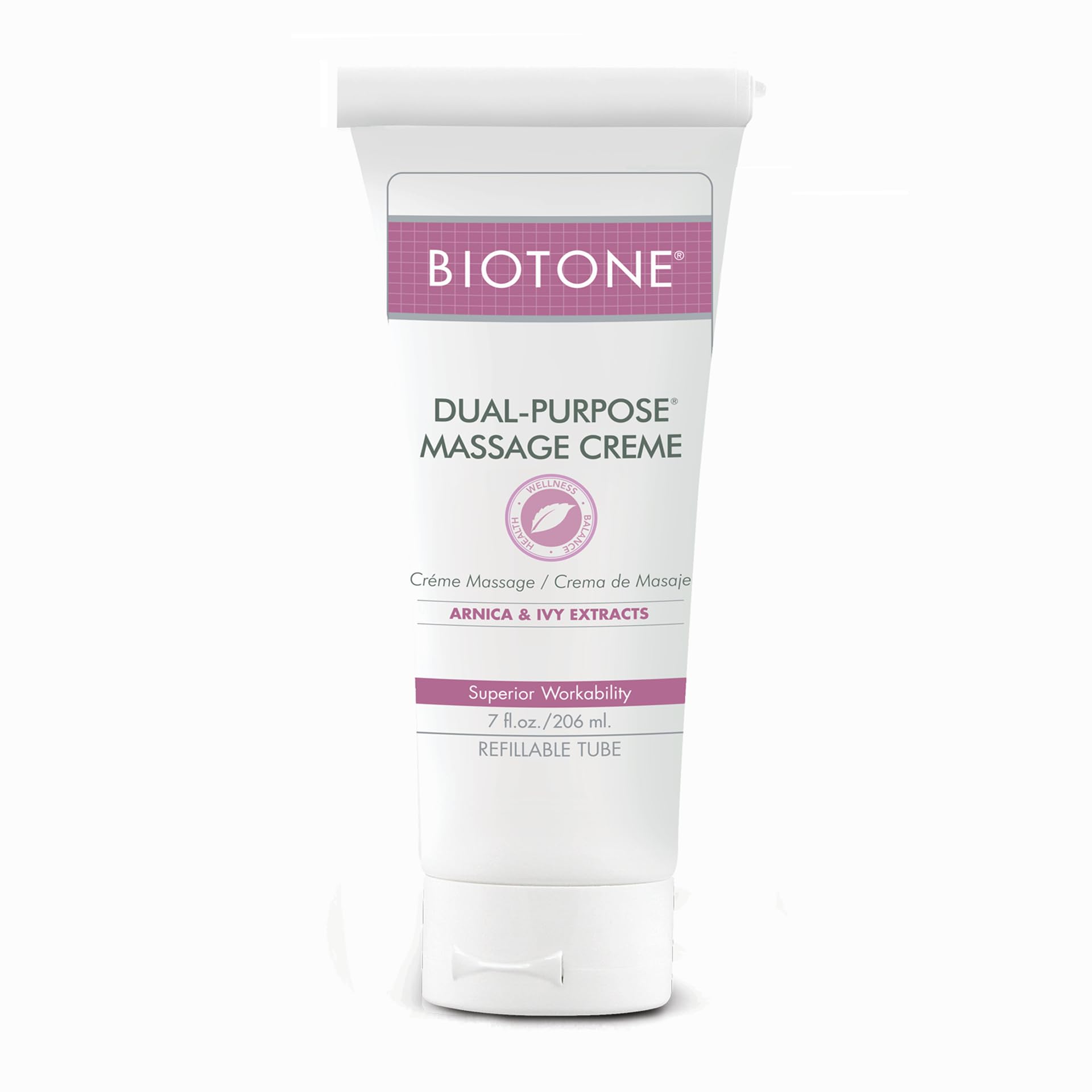 BIOTONE Dual-Purpose Massage Crème with Arnica and Ivy Extracts