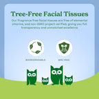 Caboo Tree Free Facial Tissue Box – Soft & Safe

