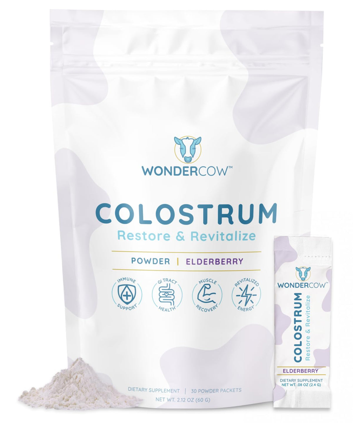 WonderCow Colostrum Powder for Gut Health and Wellness