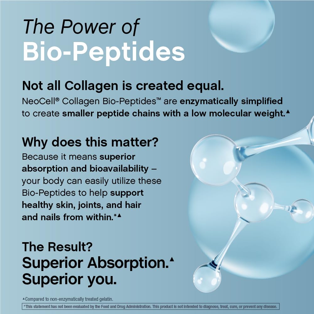 NeoCell Collagen Peptides Powder for Hair Skin Nails

