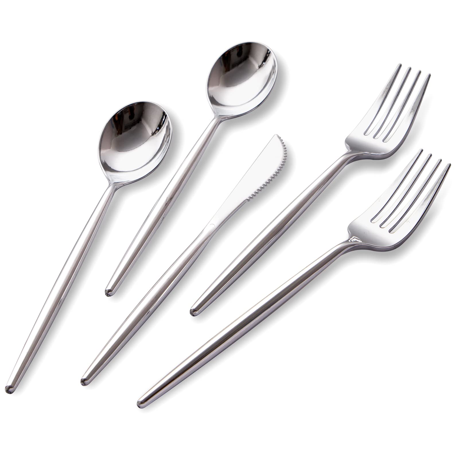 SUT Heavy Duty Disposable Flatware Set for Parties