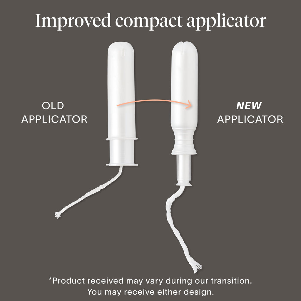 Cora Organic Cotton Feminine Care with Easy-Grip Applicator

