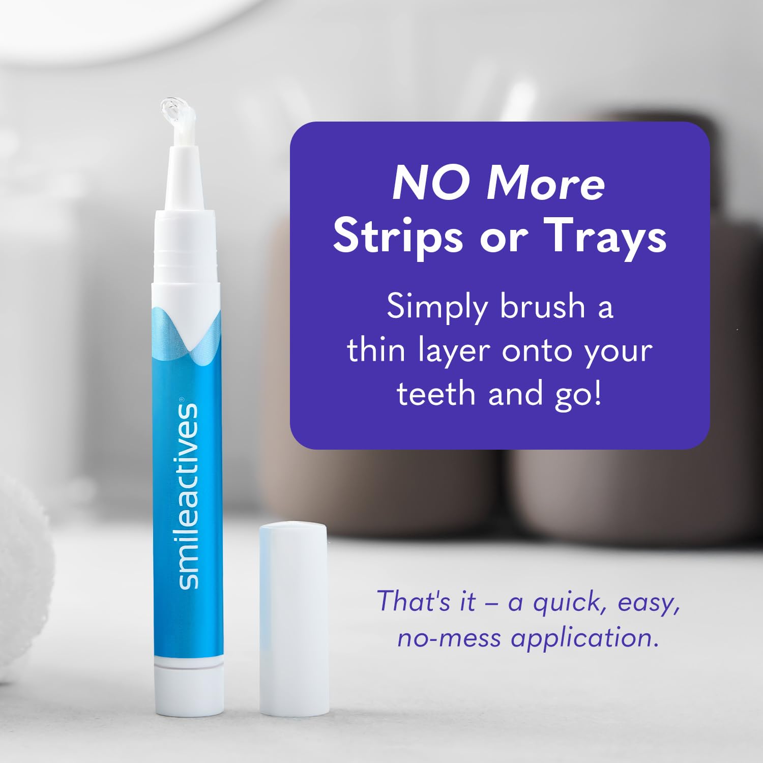 Smileactives Teeth Whitening Kit - At-Home Whitening

