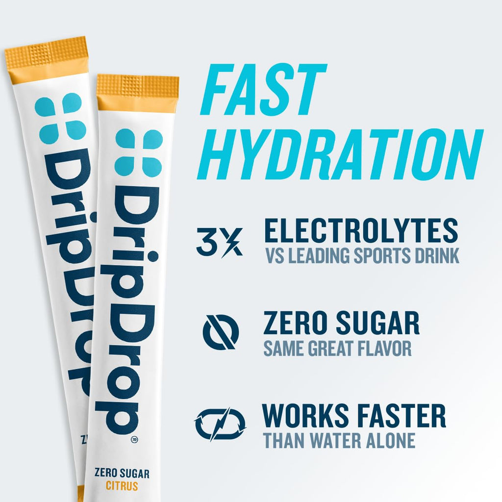DripDrop Sugar Free Hydration - Electrolyte Drink Mix

