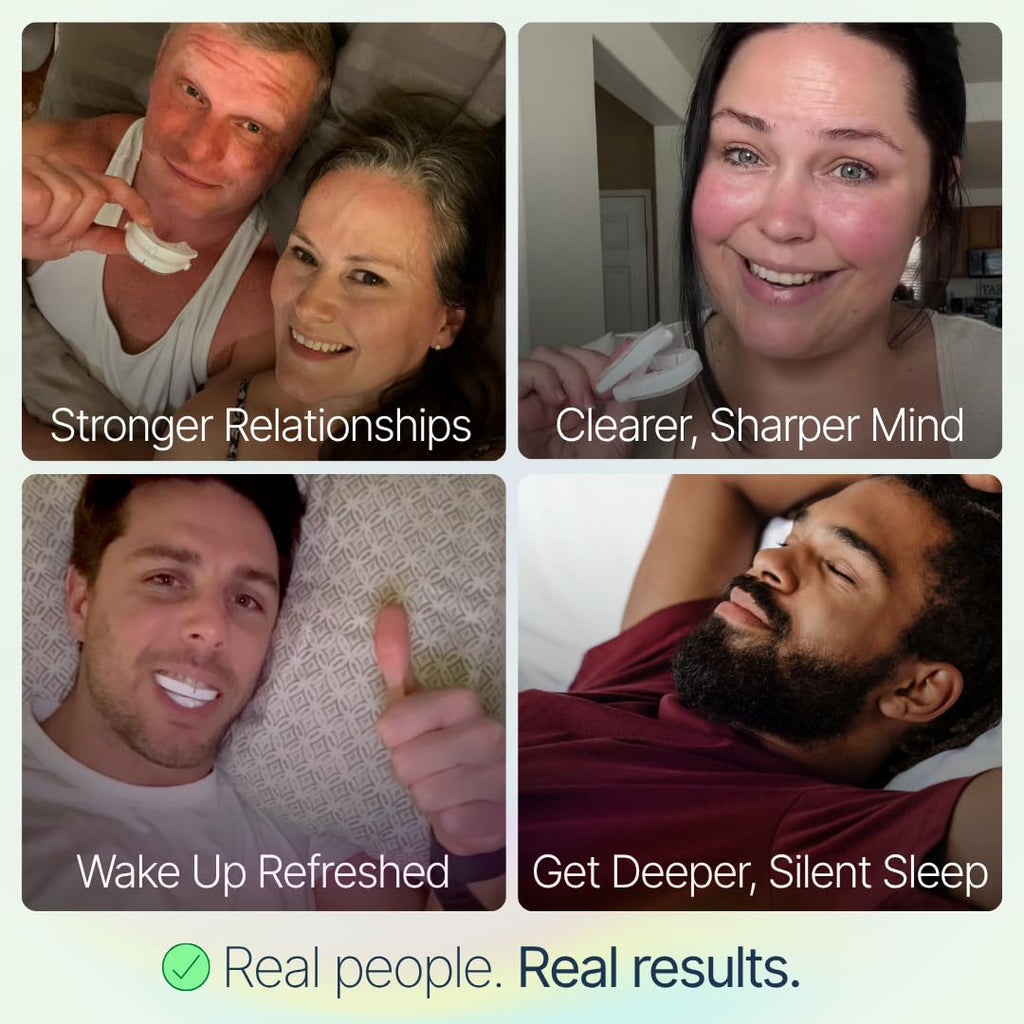 SnoreLessNow Anti-Snore Mouth Guard | FDA Cleared

