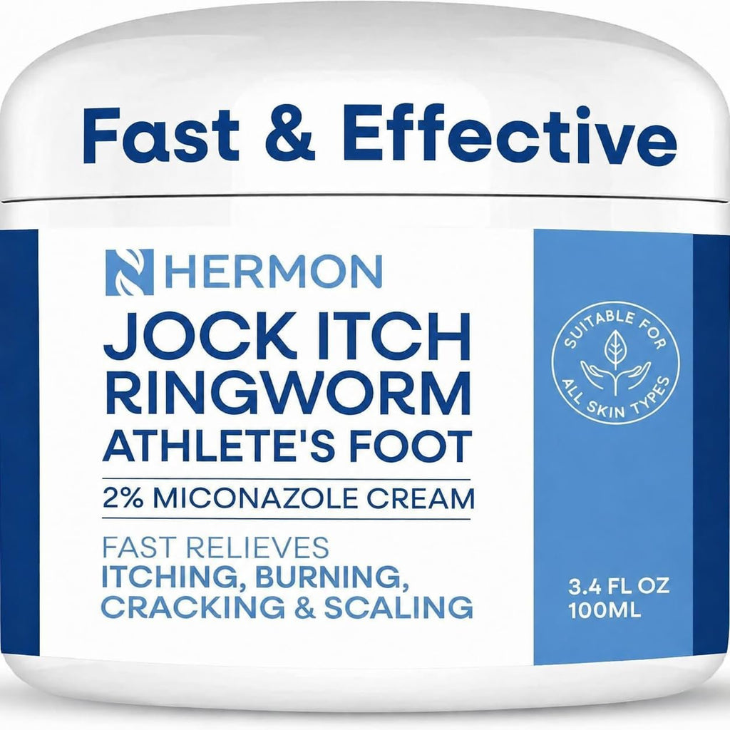 Hermon Jock Itch Cream – Ringworm & Athlete's Foot

