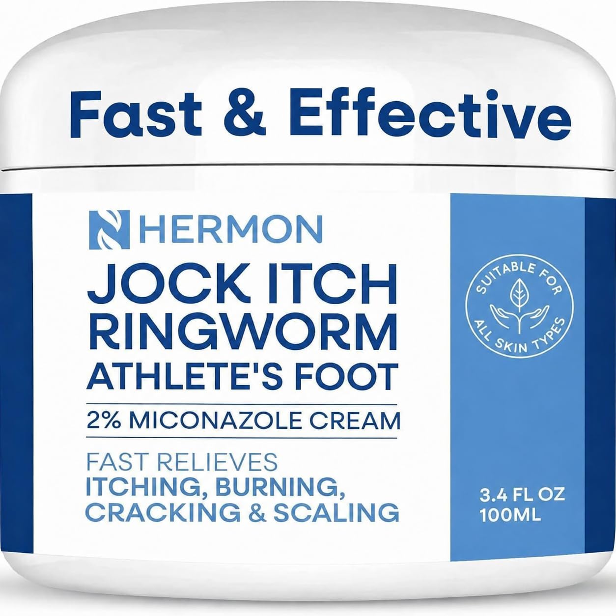 Hermon Jock Itch Cream – Ringworm & Athlete's Foot

