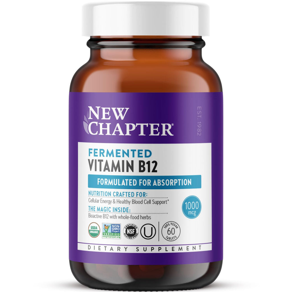 Vitamin B12 New Chapter Fermented 1,000 mcg Supplement

