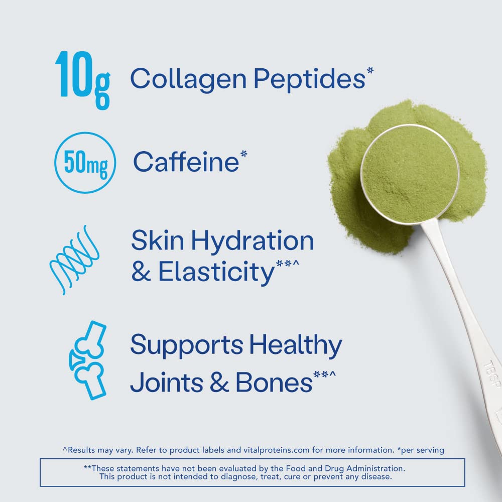 Vital Proteins Matcha Collagen Peptides Powder Supplement

