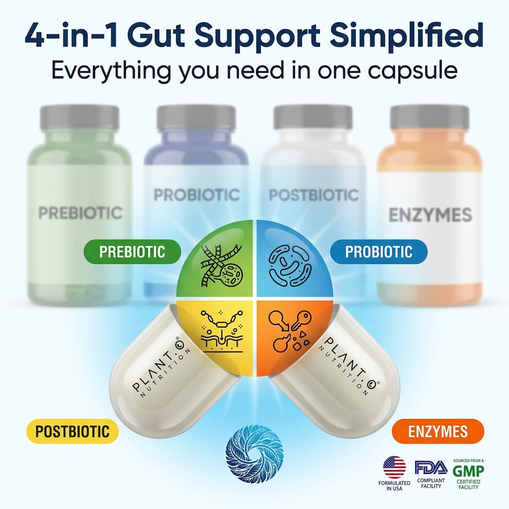 DE111 Spore Probiotic 4-in-1 Gut Health Support

