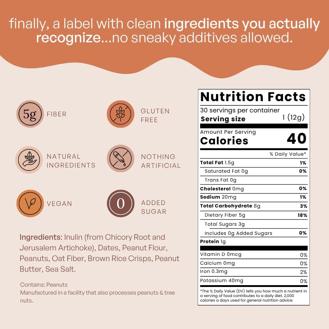 Fiome Fiber Bites - 5g Daily Fiber Supplement

