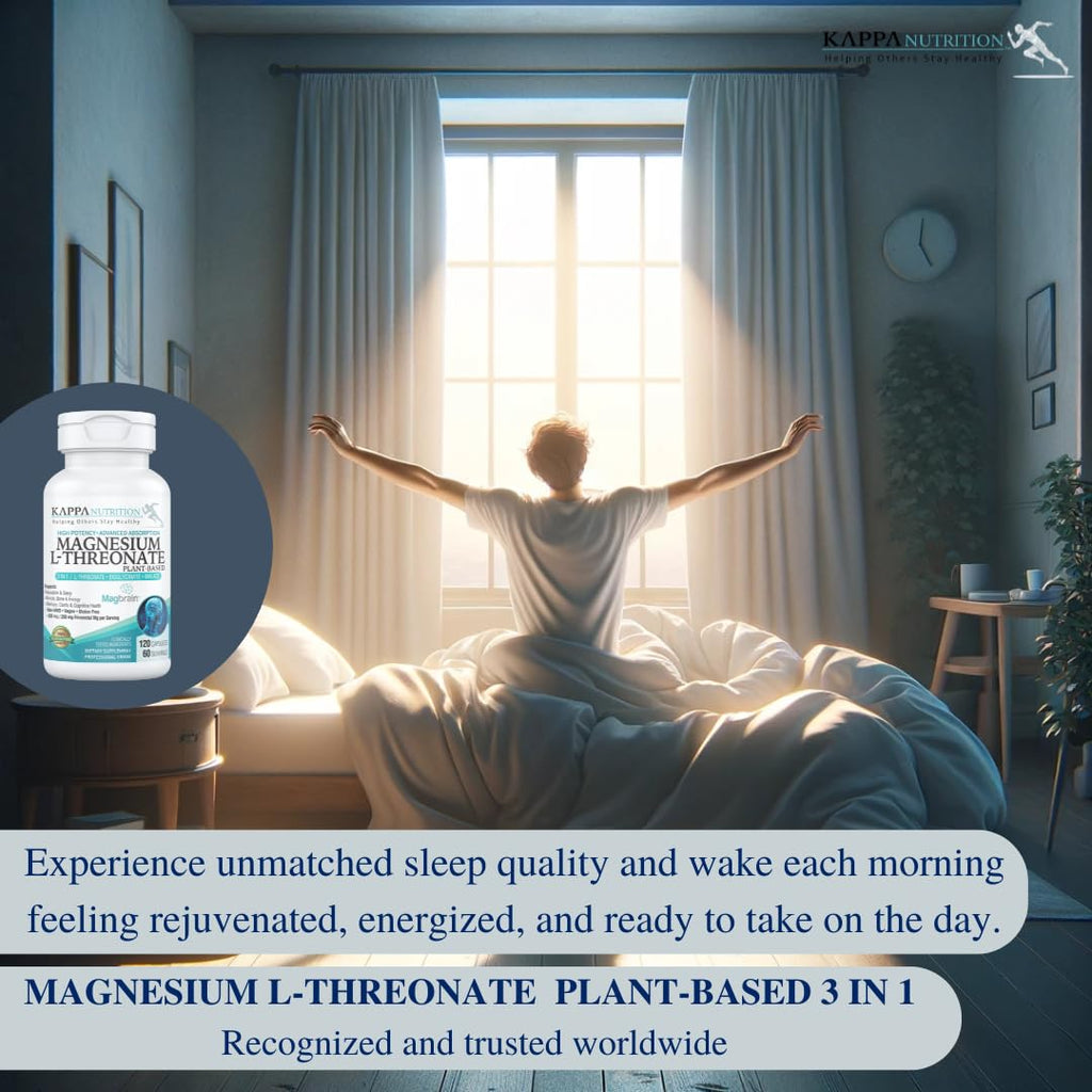 Kappa Nutrition Magbrain Magnesium L-Threonate | Brain & Sleep

